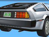 Delorean Rear