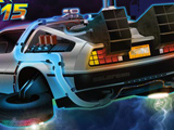 Flying Delorean Poster1
